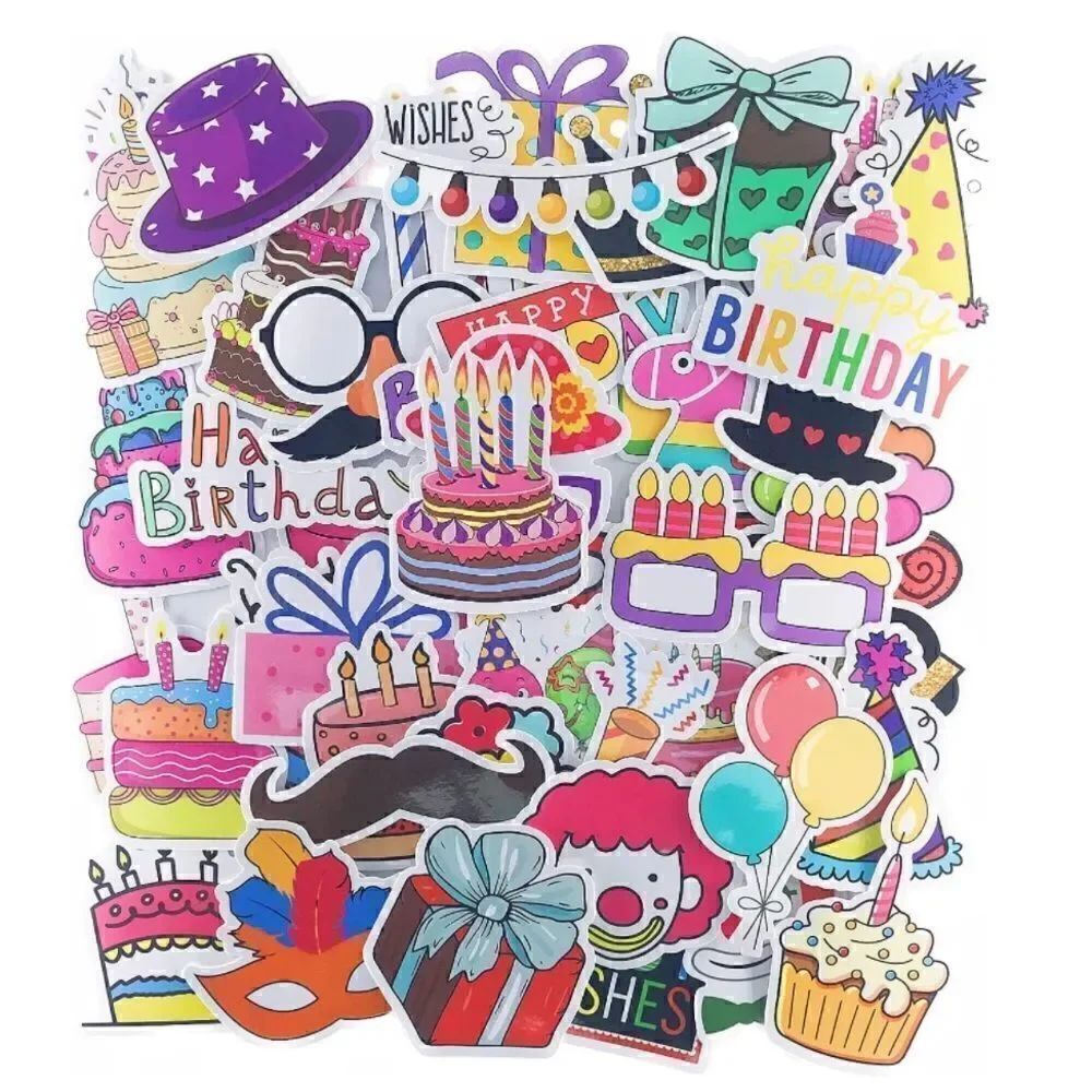 50pc Vinyl Sticker Set  - Picture 5 of 5